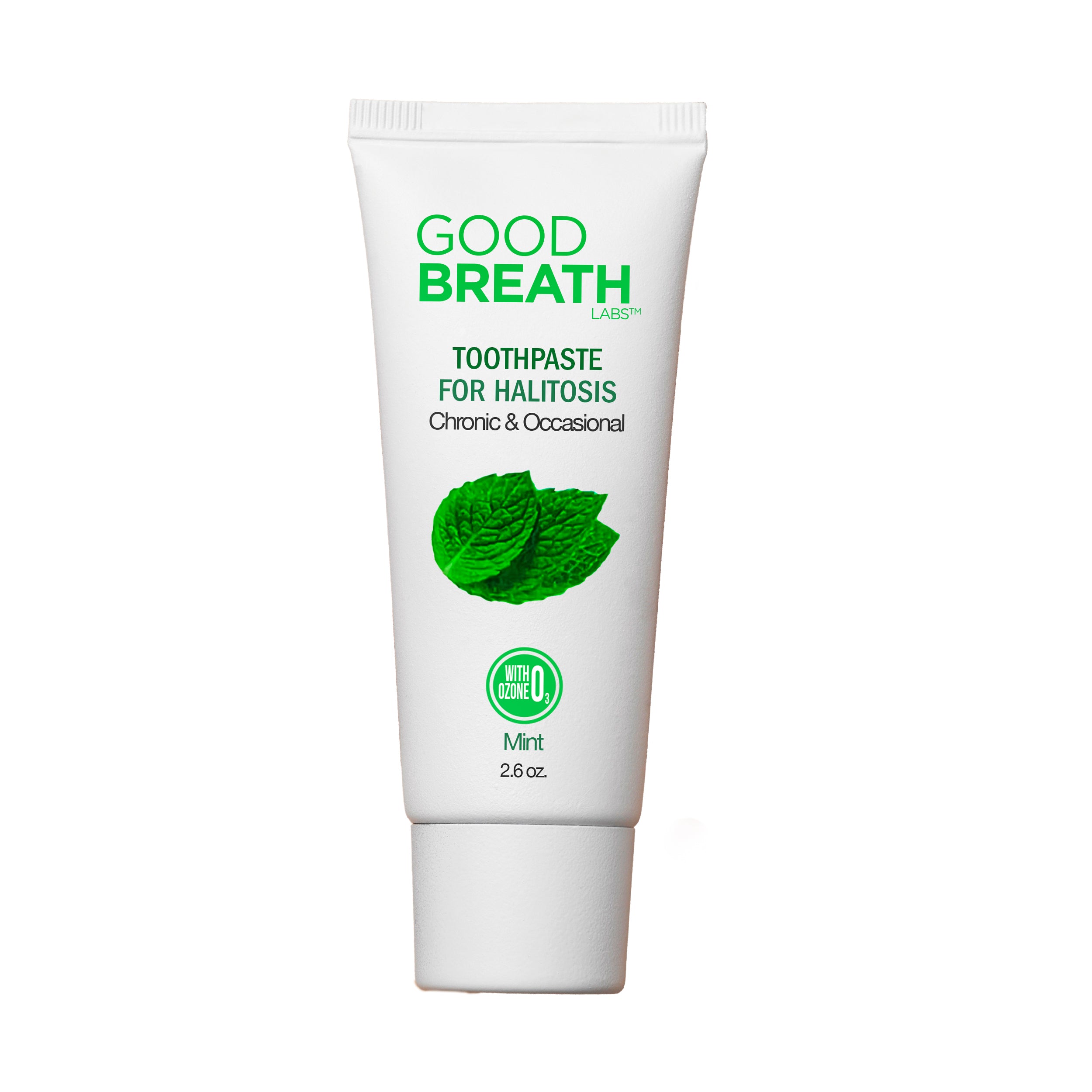 Good Breath Mint Toothpaste to Fight Bad Breath - 2.5 Oz
