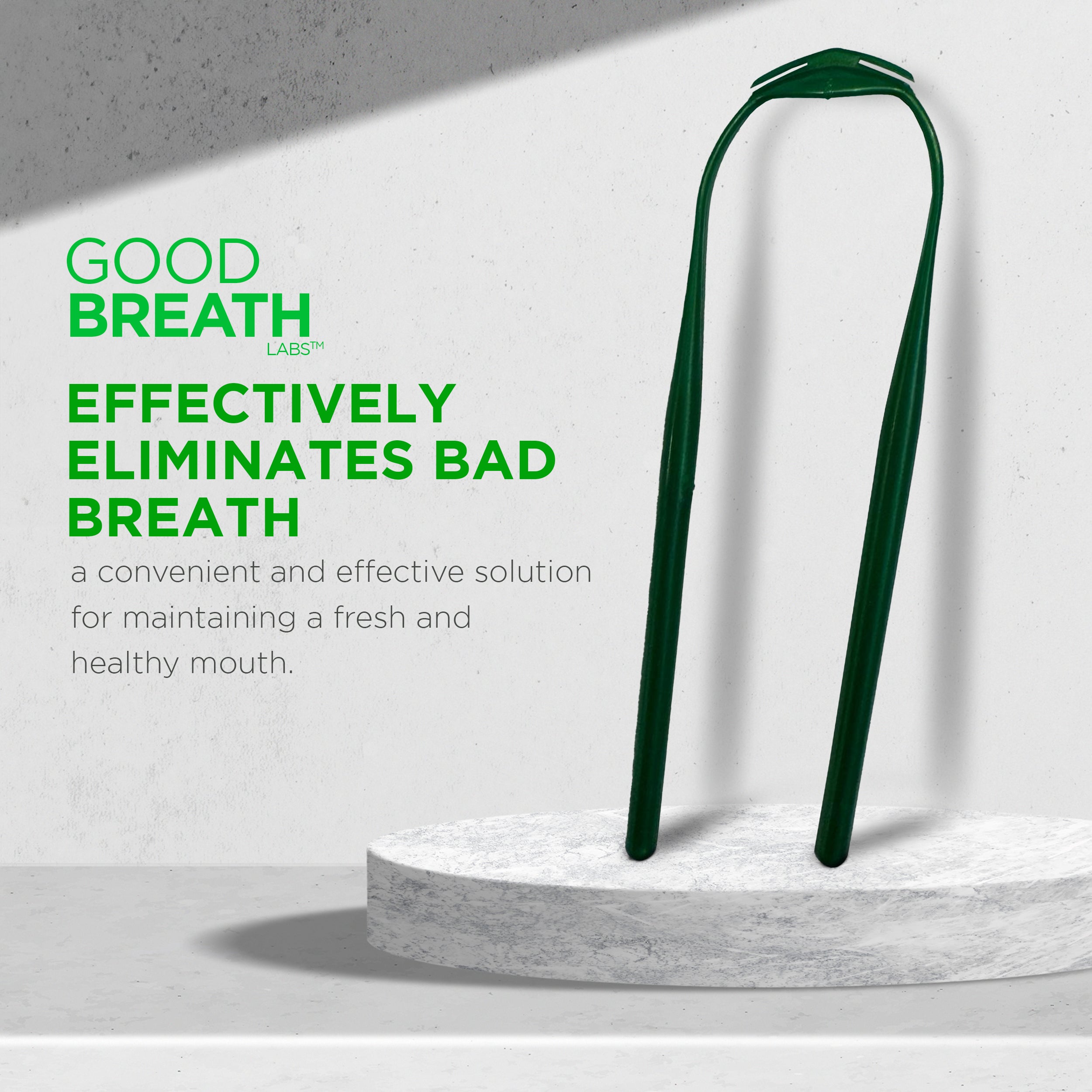 Good Breath Family Pack 7 - Mouthwash Mint Mouth Rinse (16 Oz)+Toothpaste(2,5 Oz)+Tongue Gel(2.5 Oz)+Oral Spray Mint (2 Oz)+ Tongue Scraper + Mouthwash Travel Mint Size 2 fl. oz