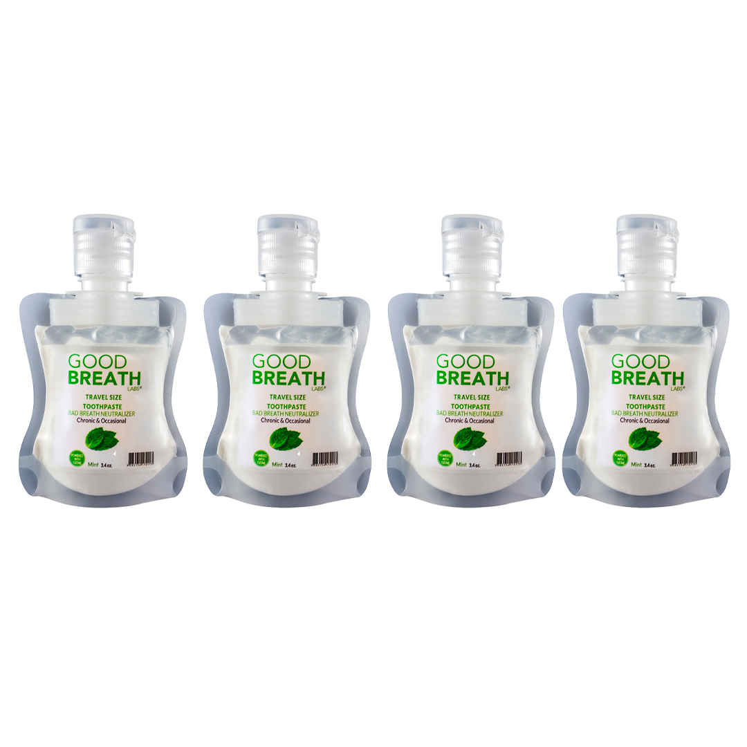 Toothpaste Mint Travel Size 20ml 4-Pack