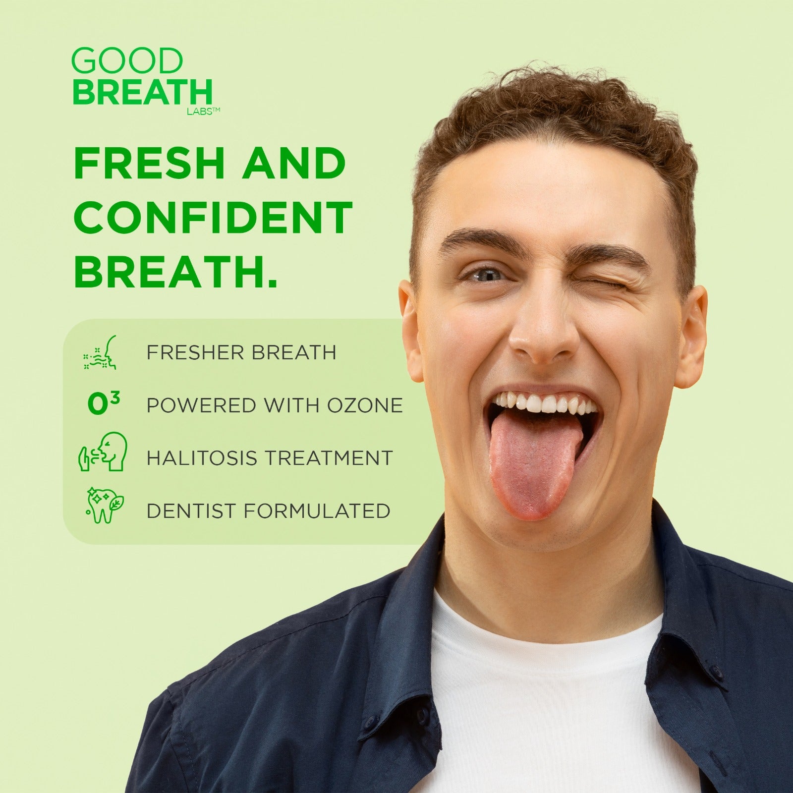 Good Breath Tongue Gel Flavorless 2.5oz - 3 Pack