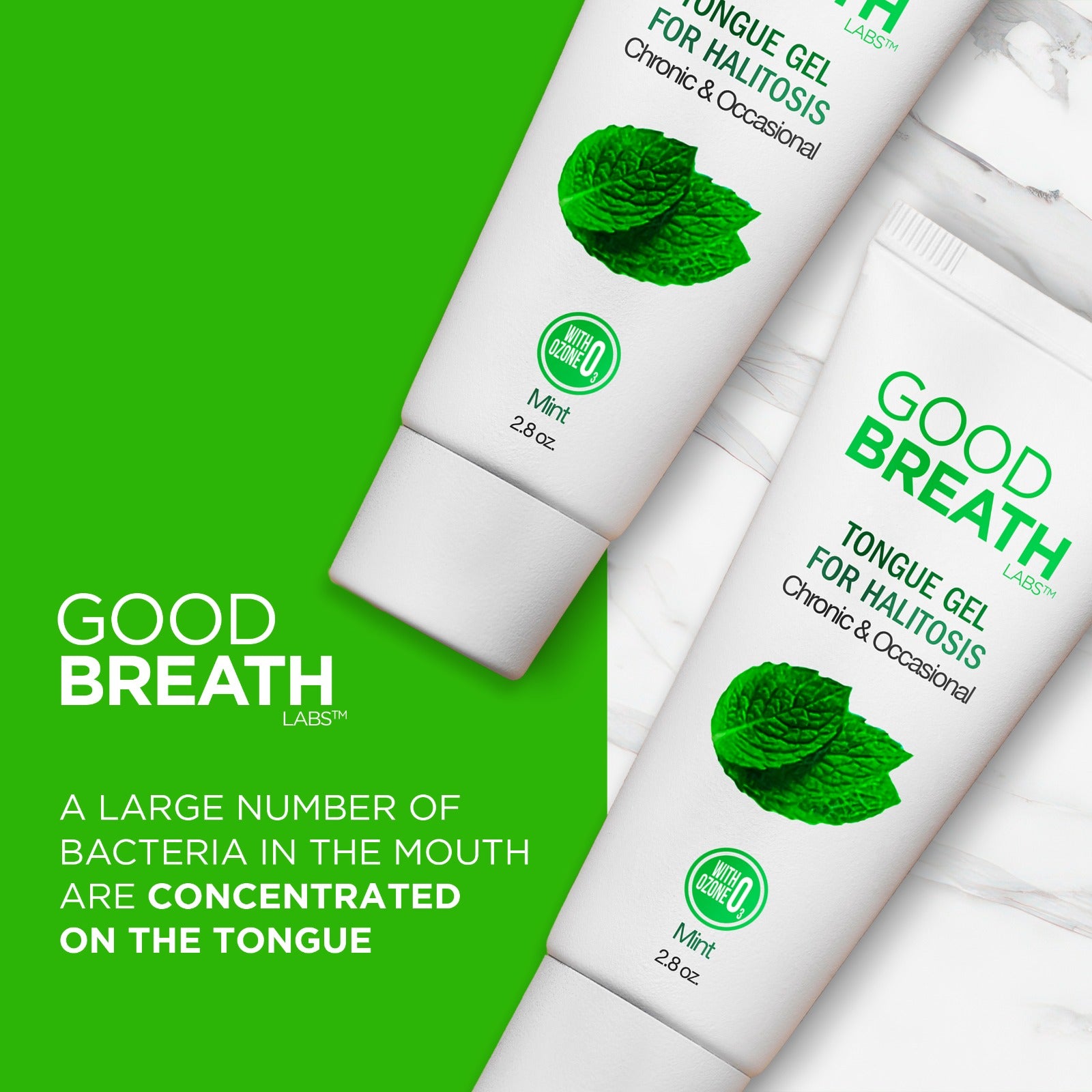 Good Breath Tongue Gel Flavorless 2.5oz - 3 Pack