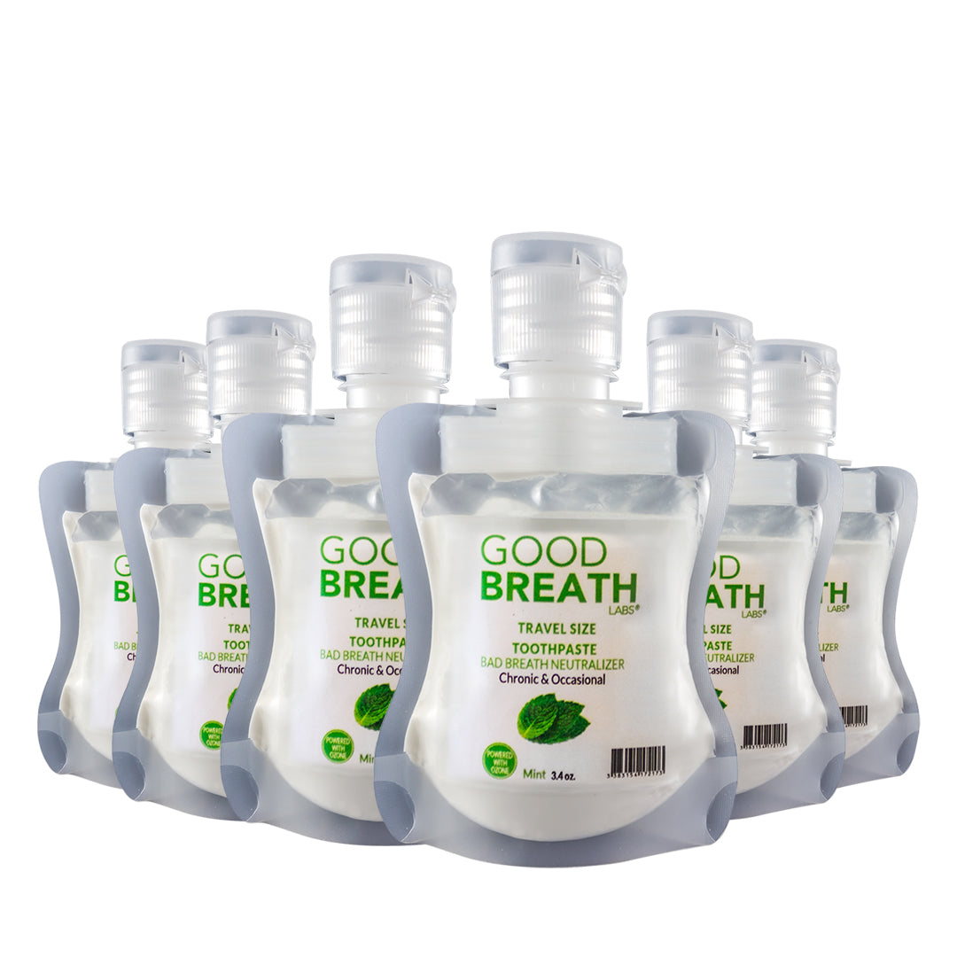 Toothpaste Mint Travel Size 20ml 6-Pack